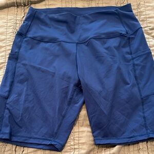 Women's Blue XXL Bike Shorts